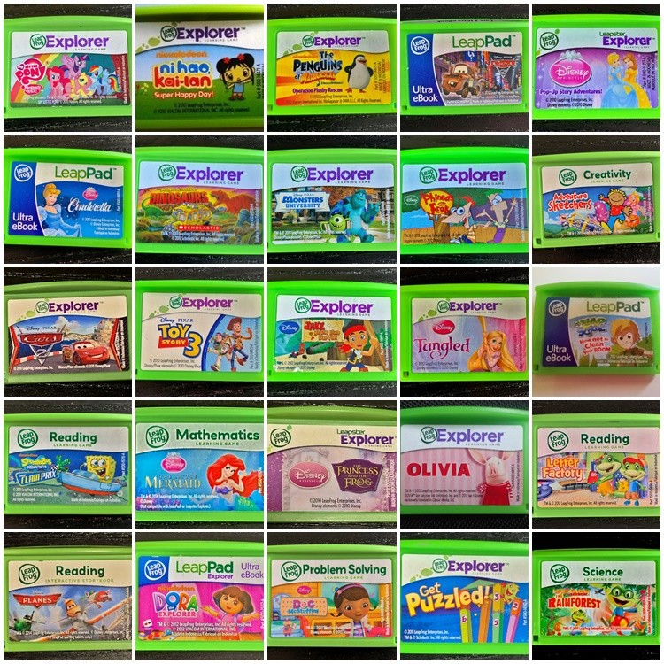 LeapFrog Leapster Explorer Game Cartridges  Leapster Tablets XDI Ultra Pick (#LX