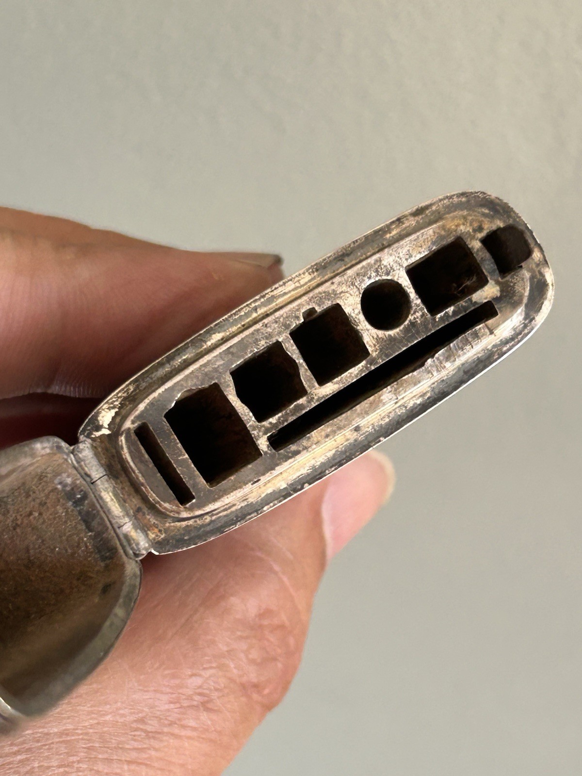 Antique Georgian Green Shagreen & Silver Mounted Draughtsman’s Etui. Circa 1790.