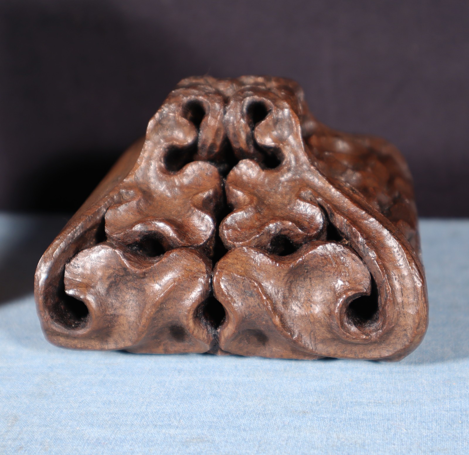 Two French Antique Highly Carved Trim/Corbels Solid Oak and Walnut Wood