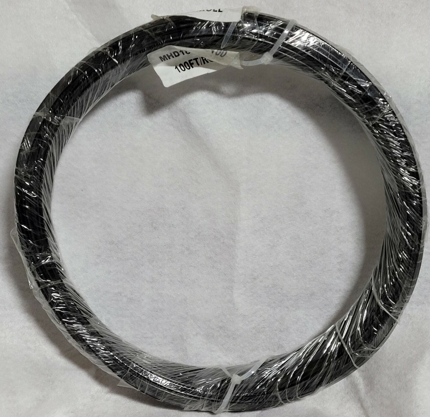 MAXX HD COMMERCIAL TRUCK 1/8" BLACK NYLON AIR HOSE - 100 FOOT ROLL