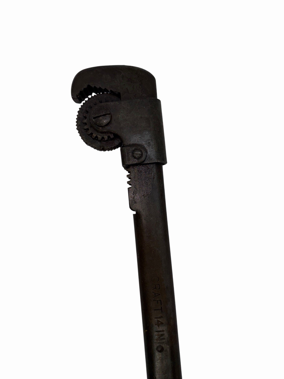 Antique 1907 Craftsman Tool Co. 14" Roller Jaw Type Pipe Wrench - Please Read