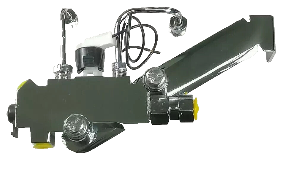 Chrome GM Disc/Drum Proportioning Valve for 1/2-20, 9/16-18 Outlets, Side Mount