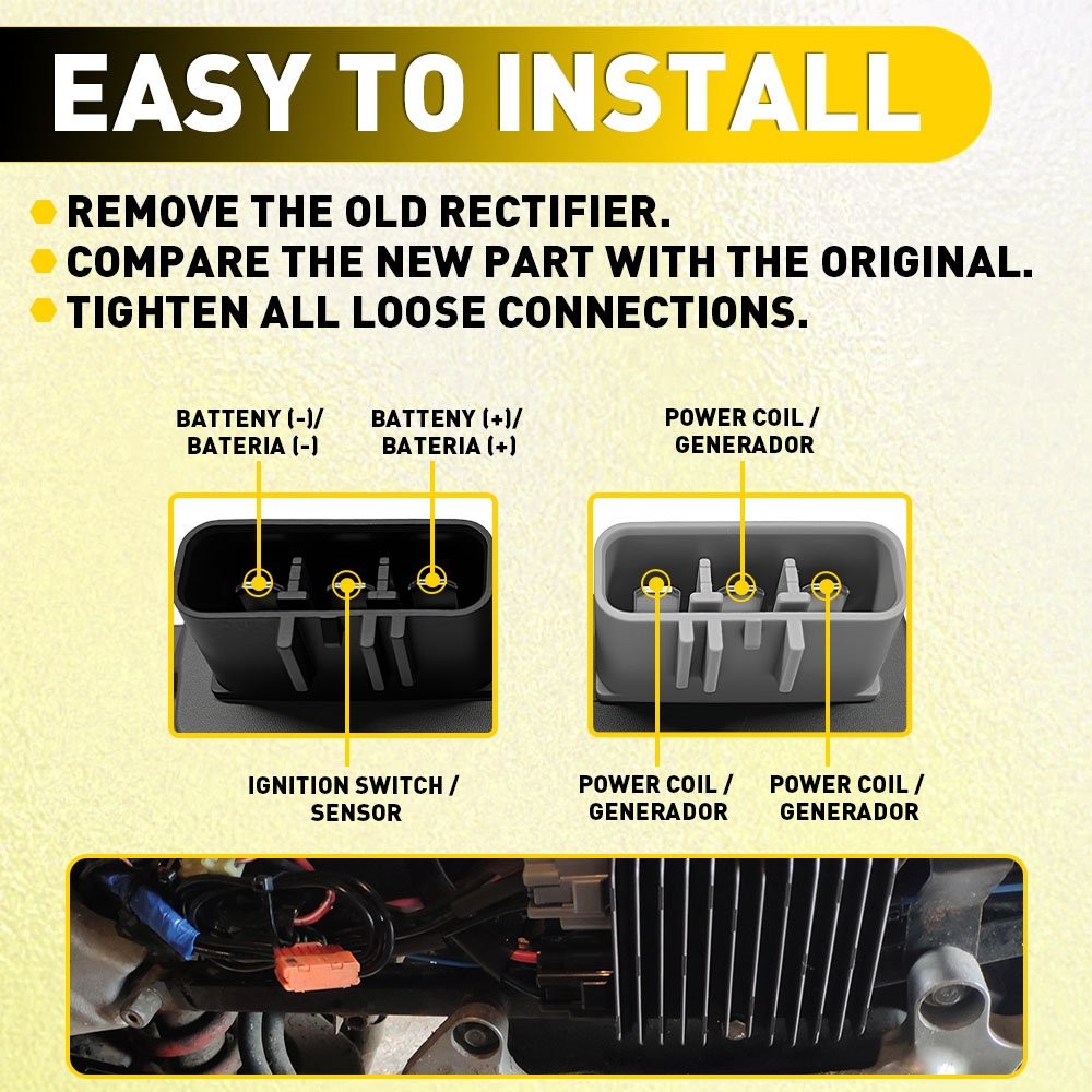 For Kawasaki ZX6R ZX-6R Ninja ZX636 2009-2012 Regulator Rectifier