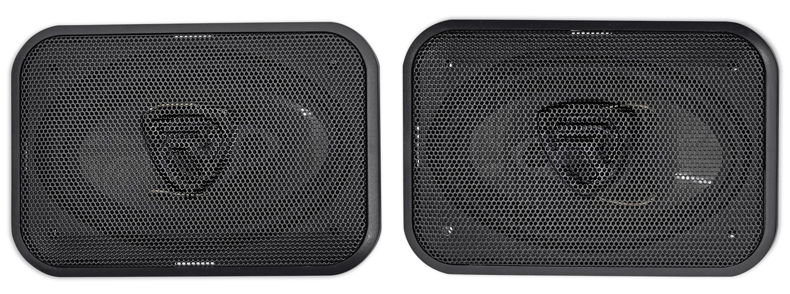Pair Rockville RV46.3A 4x6" 3-Way Car Speakers 500 Watts/70 Watts RMS CEA Rated