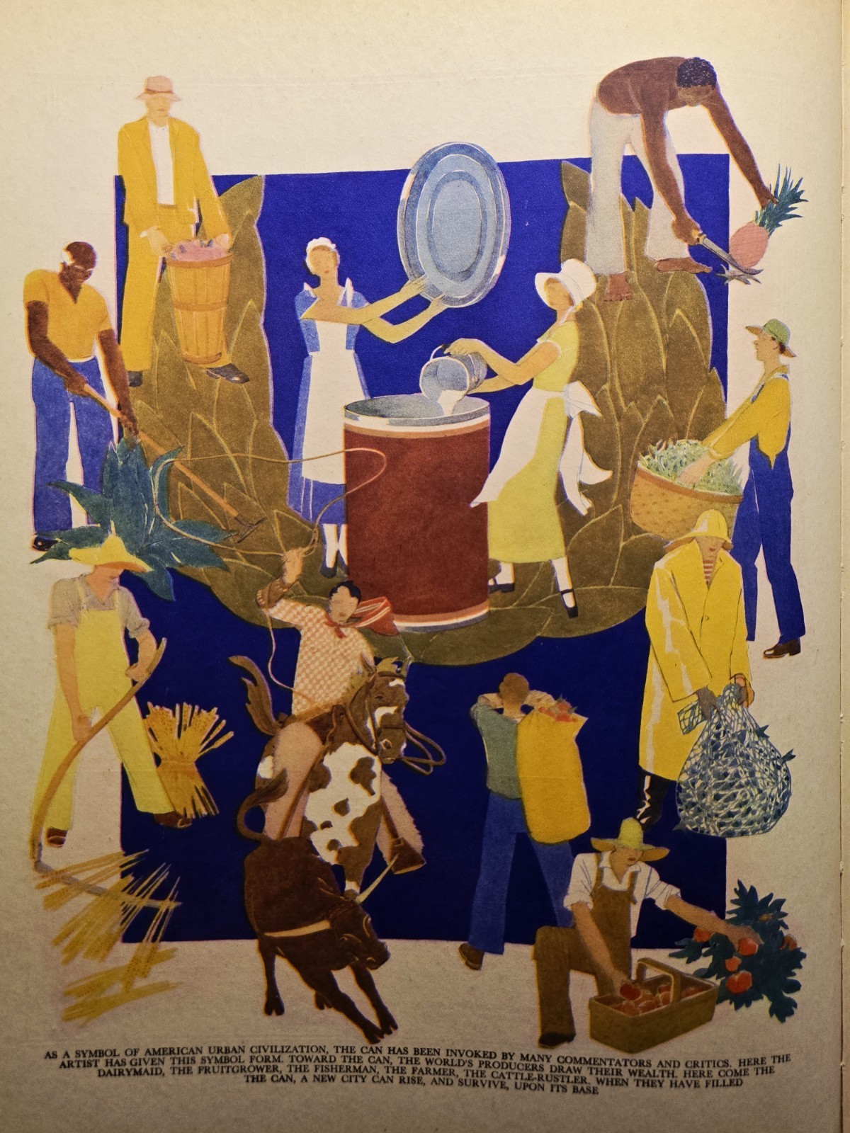 1930 Pineapples In Paradise Magazine Article Hawaiian Pineapple Co Lanai Dole