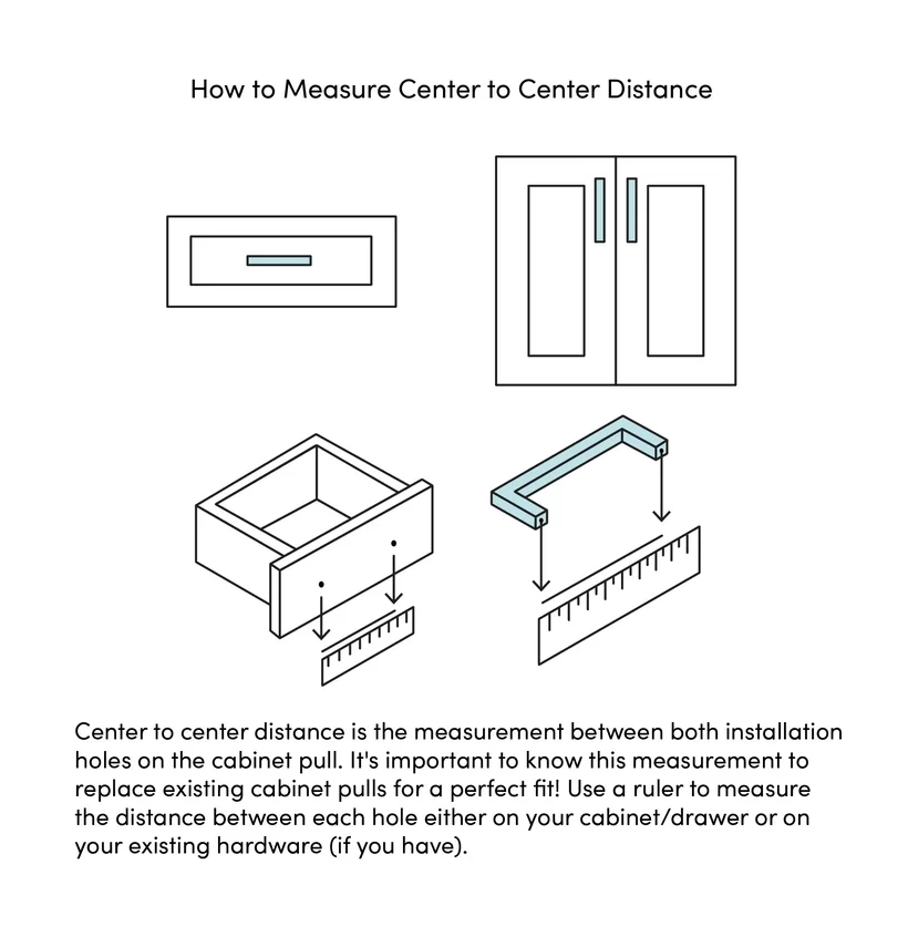 Black Modern Cabinet Handles T Bar Pulls Kitchen Drawer Hardware Stainless Steel