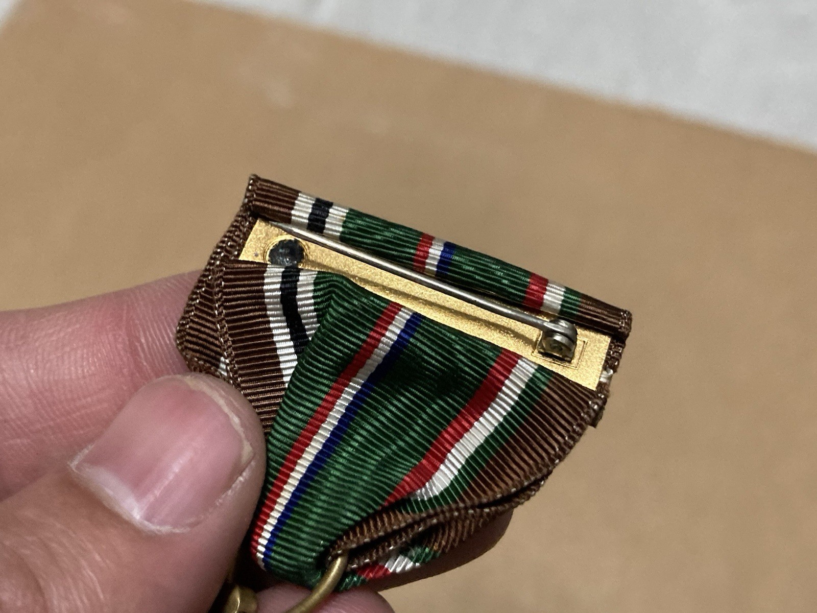 Original WW2 European African Middle Eastern Campaign Medal Award WWII Ribbon