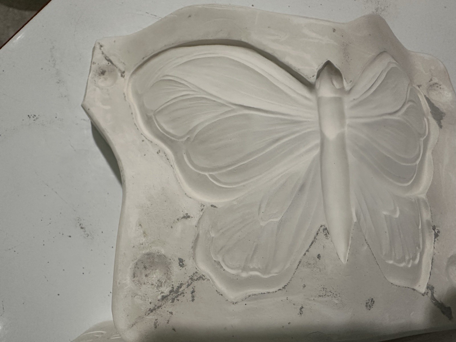 Vintage Gare Inc 1997 Medium Garden Butterfly 3278 Ceramic Slip Mold