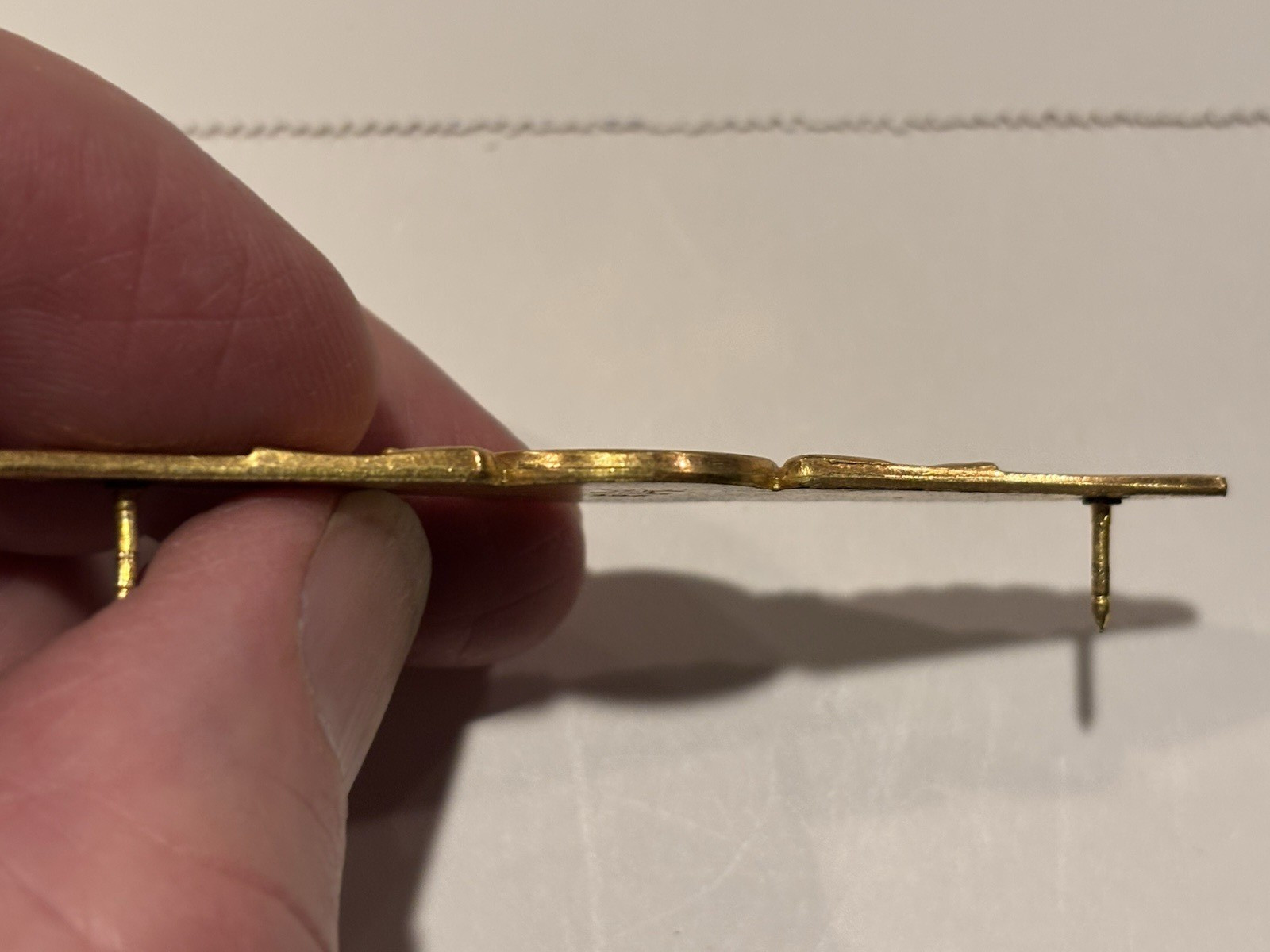 Korean War Period US Navy/Marine Corps Air Crew Wings Marked H&H 1/20 10KGF over