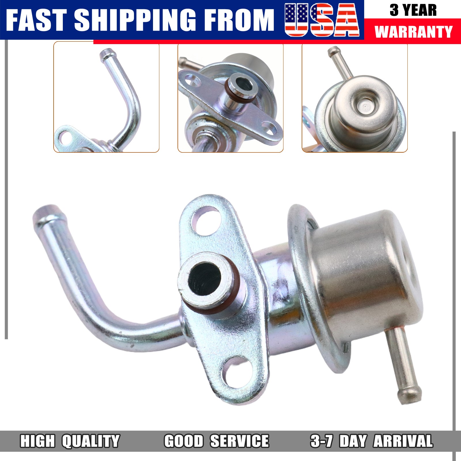 1PC Fuel Injection Pressure Regulator for 1993-1994 D21 1995-1997 Nissan Pickup