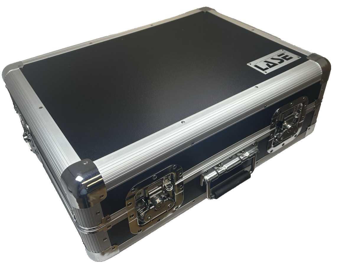 LASE Euro Style Case For Pioneer DDJ-FLX4 Controller with Glide for Laptop