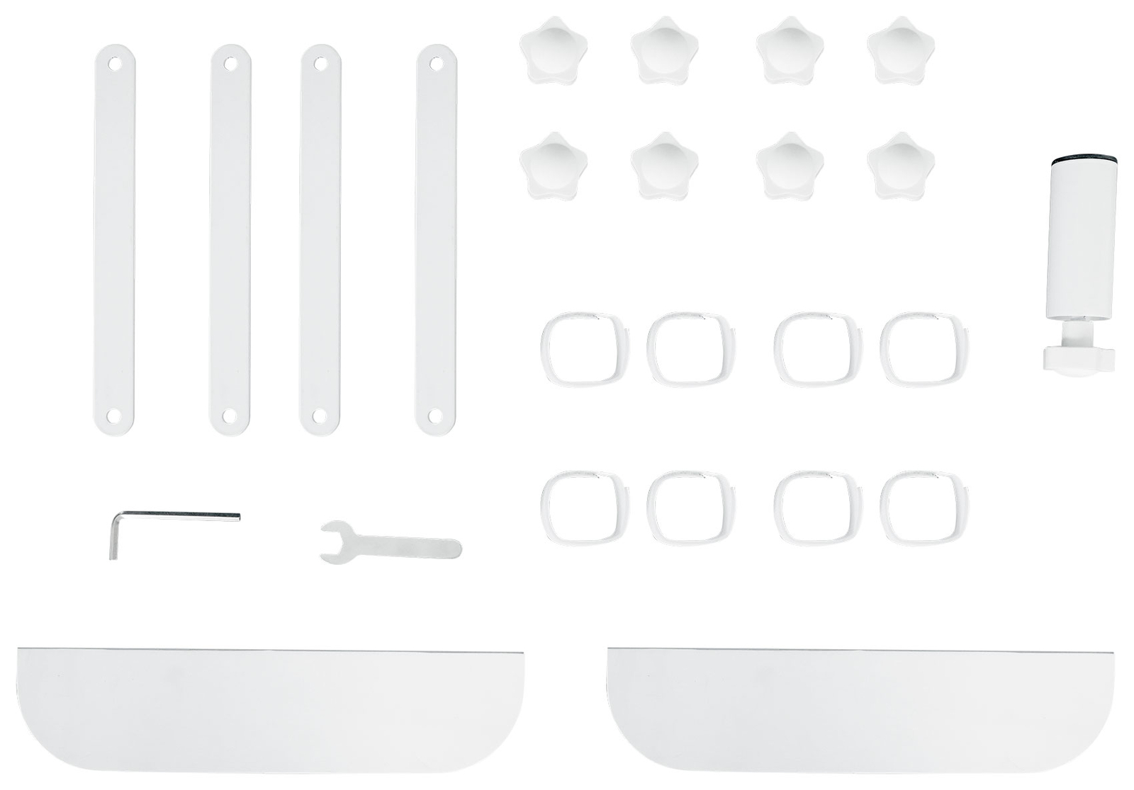 Rockville RTP-GO Portable Collapsible DJ Totem Light/Speaker Stand+Bag+Scrims