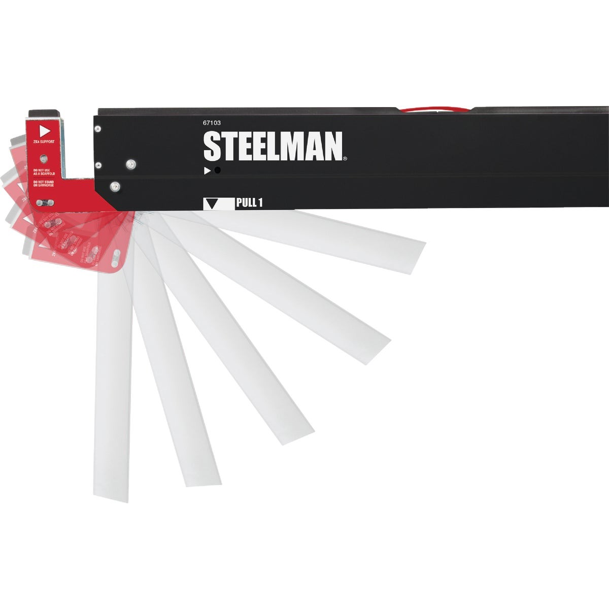 Steelman 47 In. Folding Sawhorse 67103 Steelman 67103 099198671031 Steel