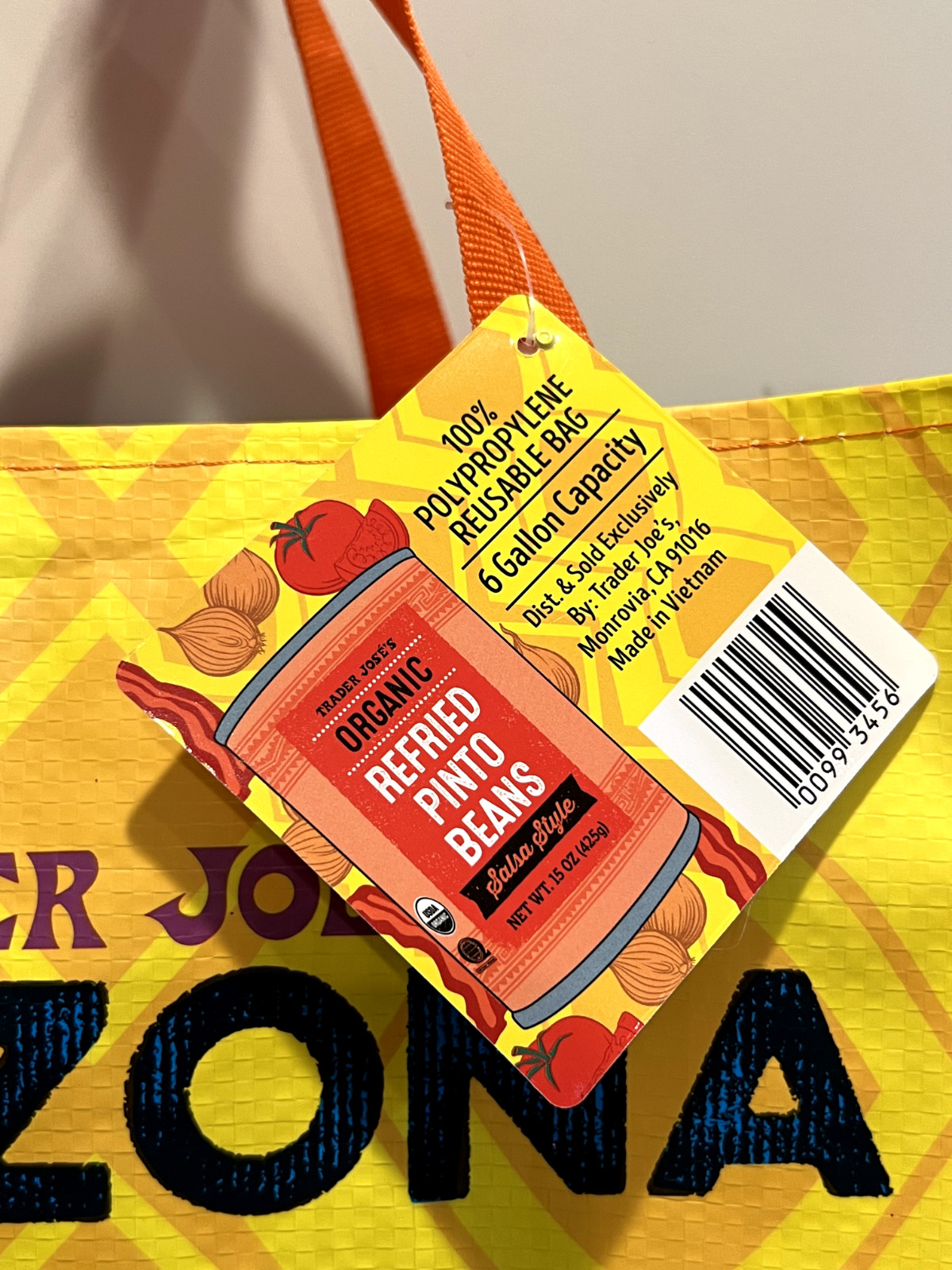 UPick 1 (42Choices) Trader Joe's ECO Reusable Shopping Grocery Gift Tote Bag NWT