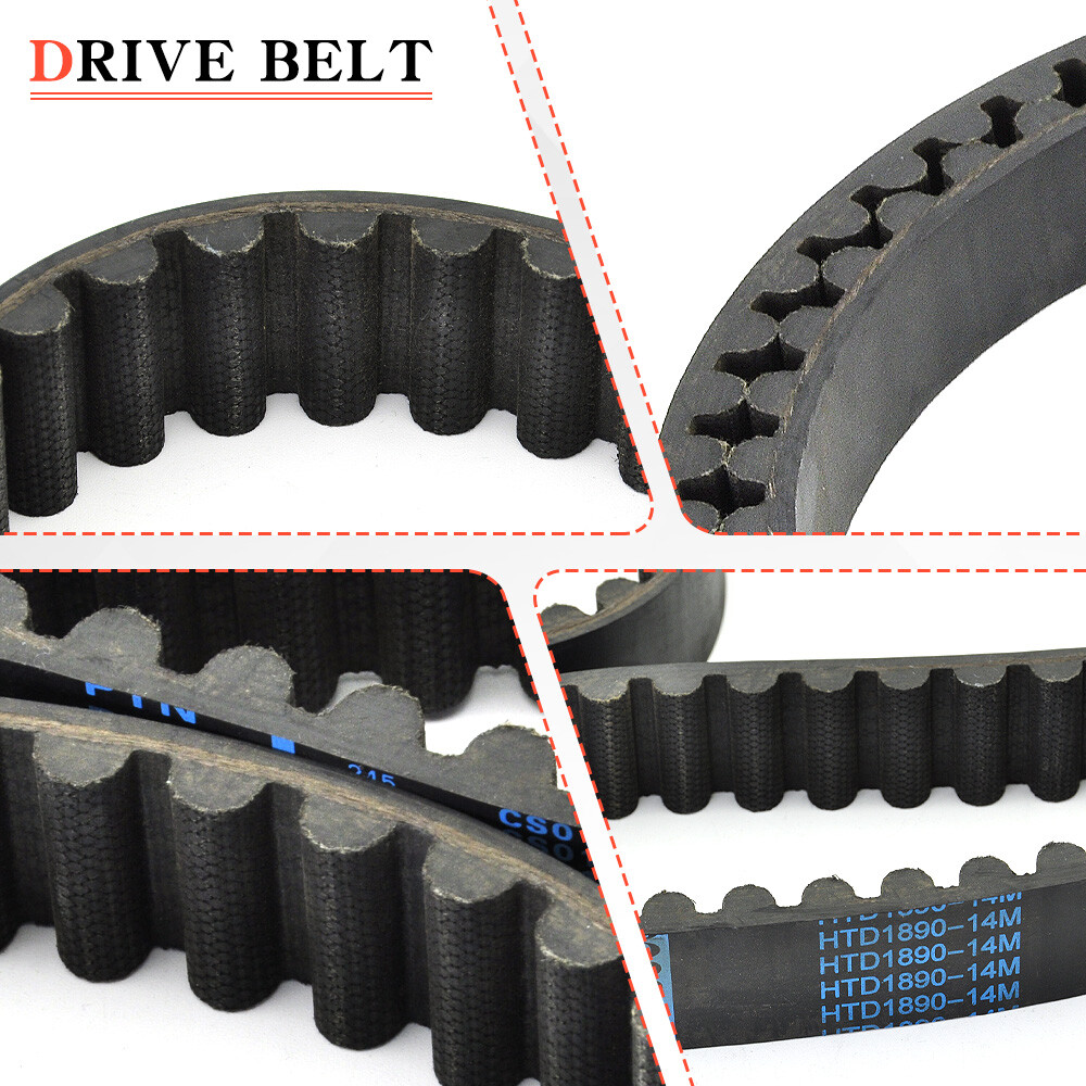 for 2000-2005 Harley Softail 1 1/8" 135T Rear Back Drive Belt 40307-00 6058437