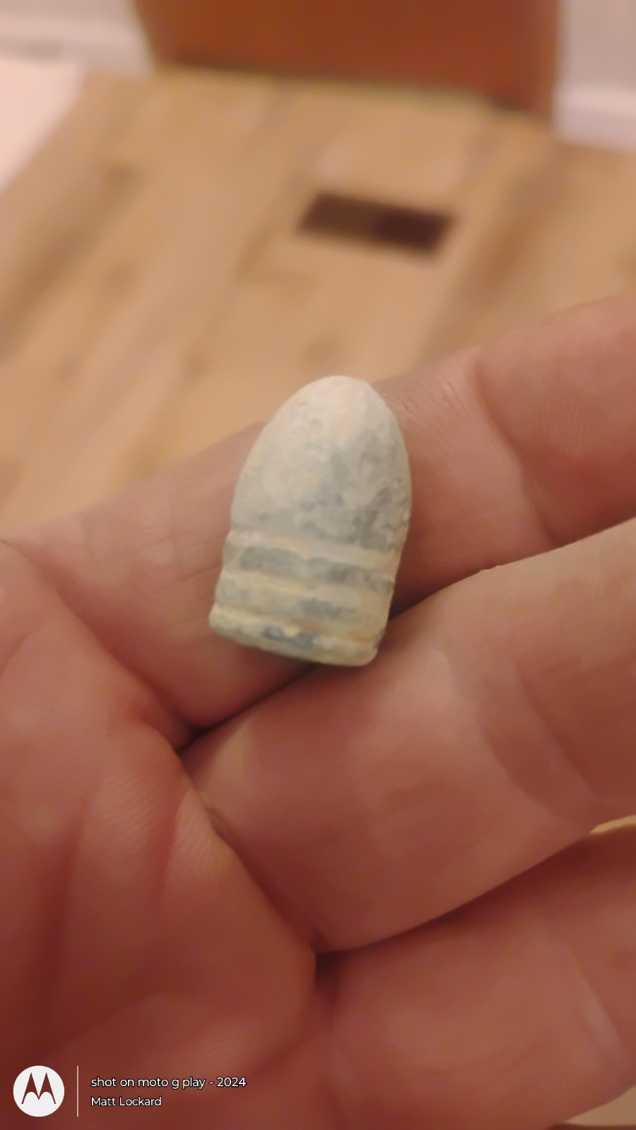 Civil War Gatling Gun Bullet M&M #142