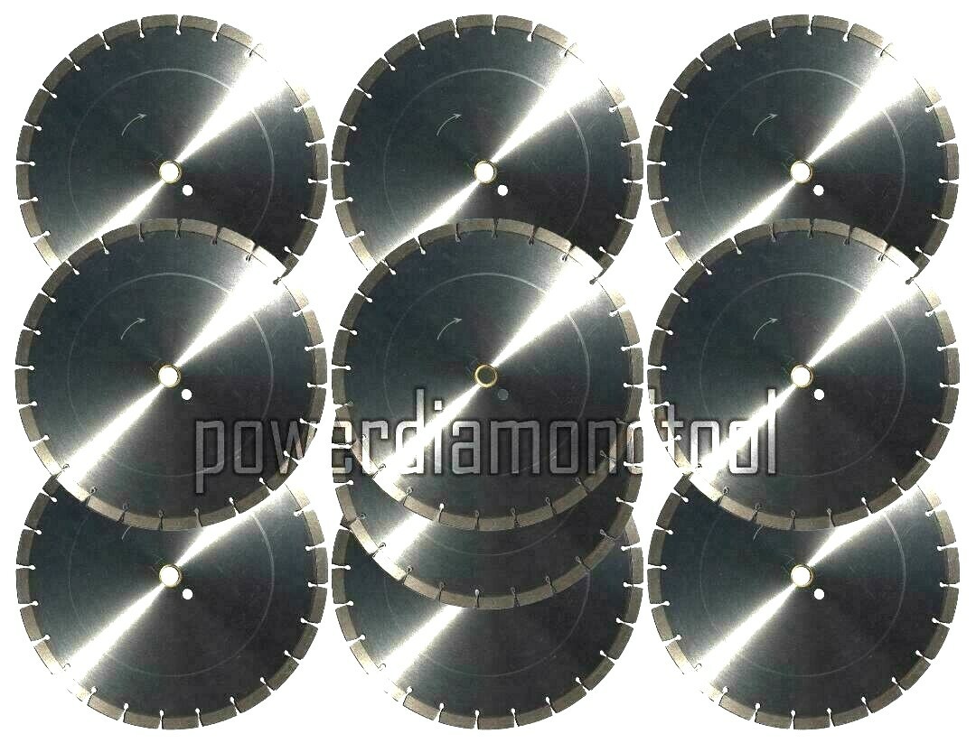 14" 10pcs CONCRETE/PAVER/BLOCK/SLATE/STONE12.9MM SEG Diamond Blade-FREE SHIPPING