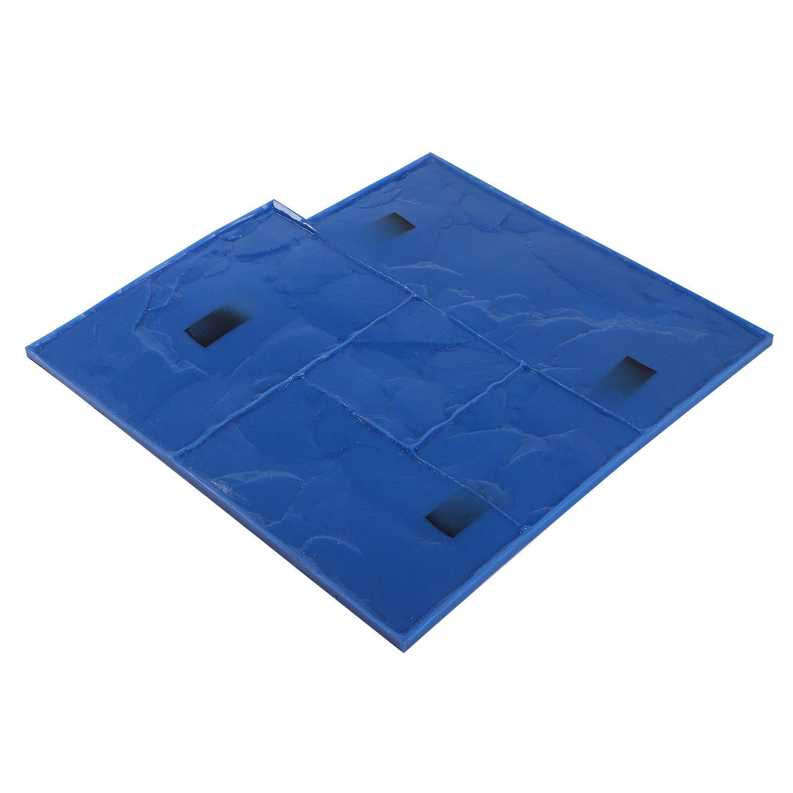 4Pcs Concrete Texturing Stamping Floor Cement Stamps Mold Mats Sets 24*24 Inch