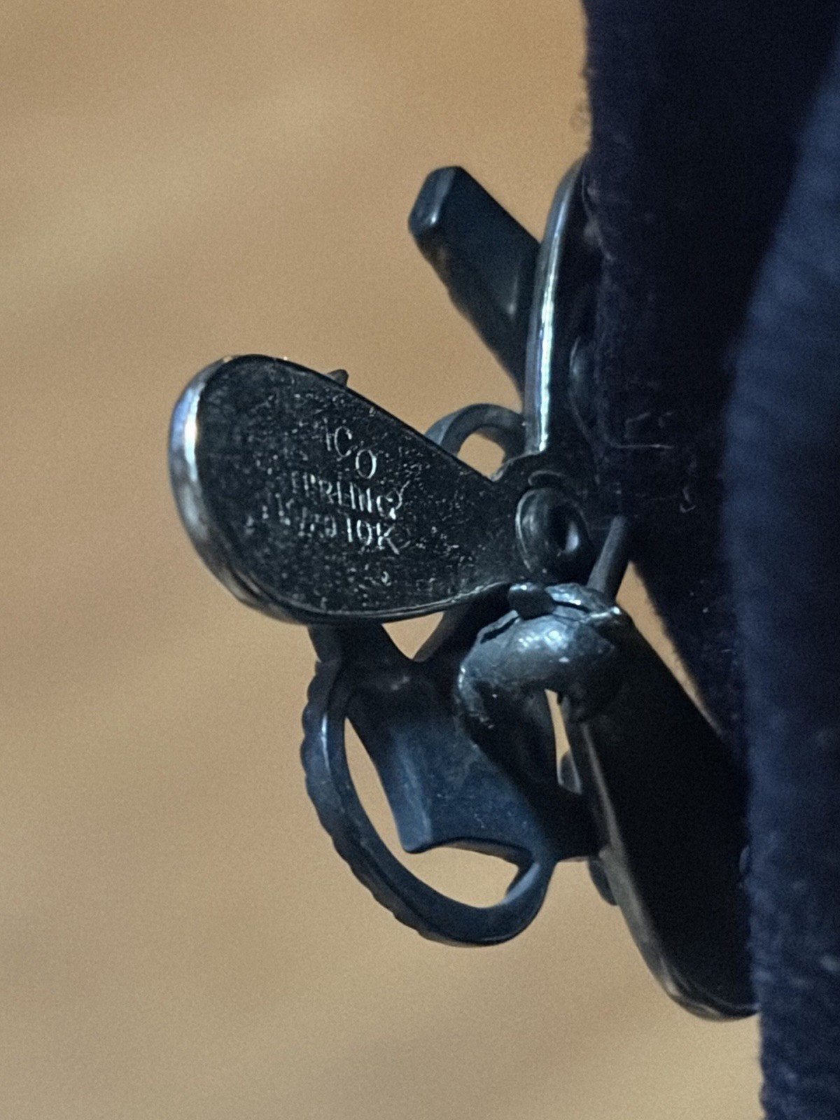 WWII US Navy Waves Women’s Hat W/ Sterling 1/20 10k Gold Pin