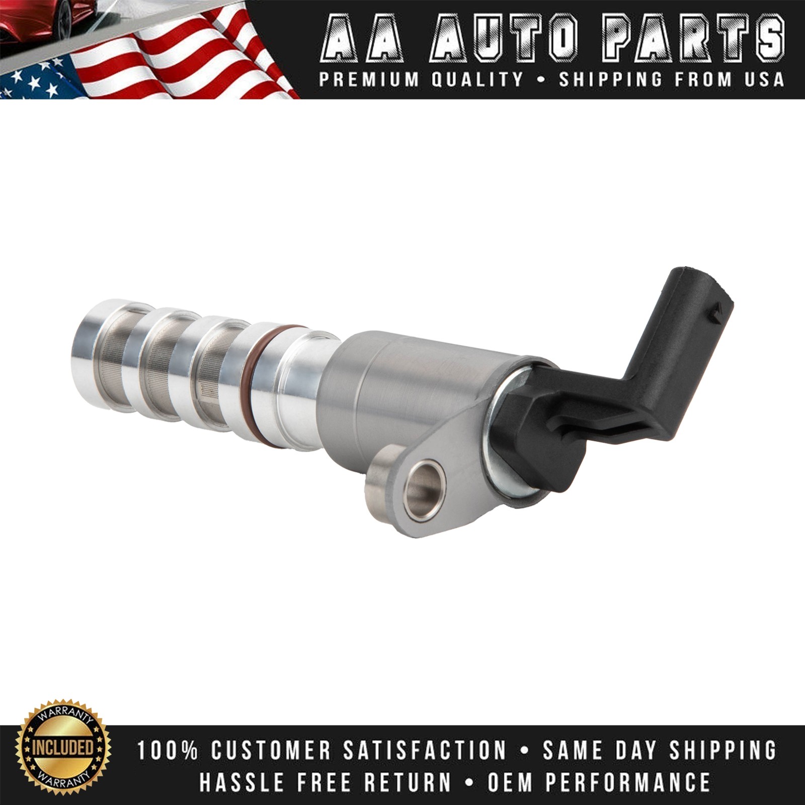 2PCS Engine Variable Valve Timing Solenoid for Buick Cadillac Chevy GMC 12671336