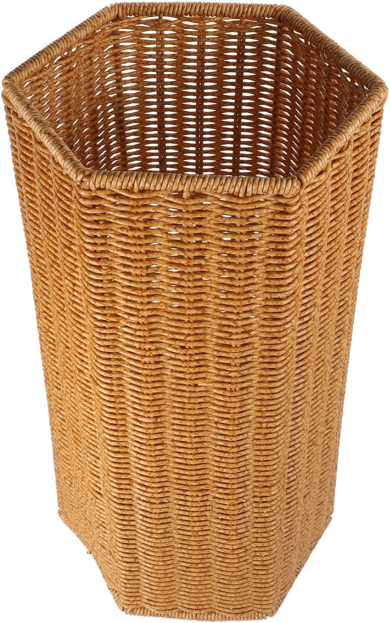 Umbrella Basket for Entryway, Umbrella Holder, Wicker Rattan Woven Holder Indoor