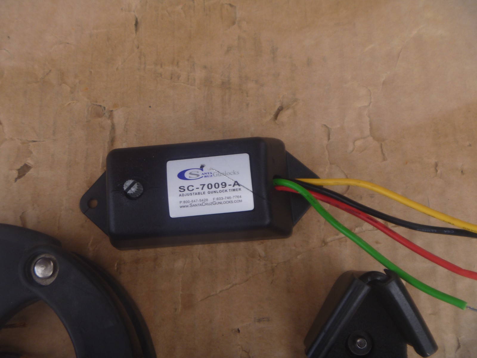 Santa Cruz Sc-5 Universal electric Gun Lock For Rifles /key/timer/butt included