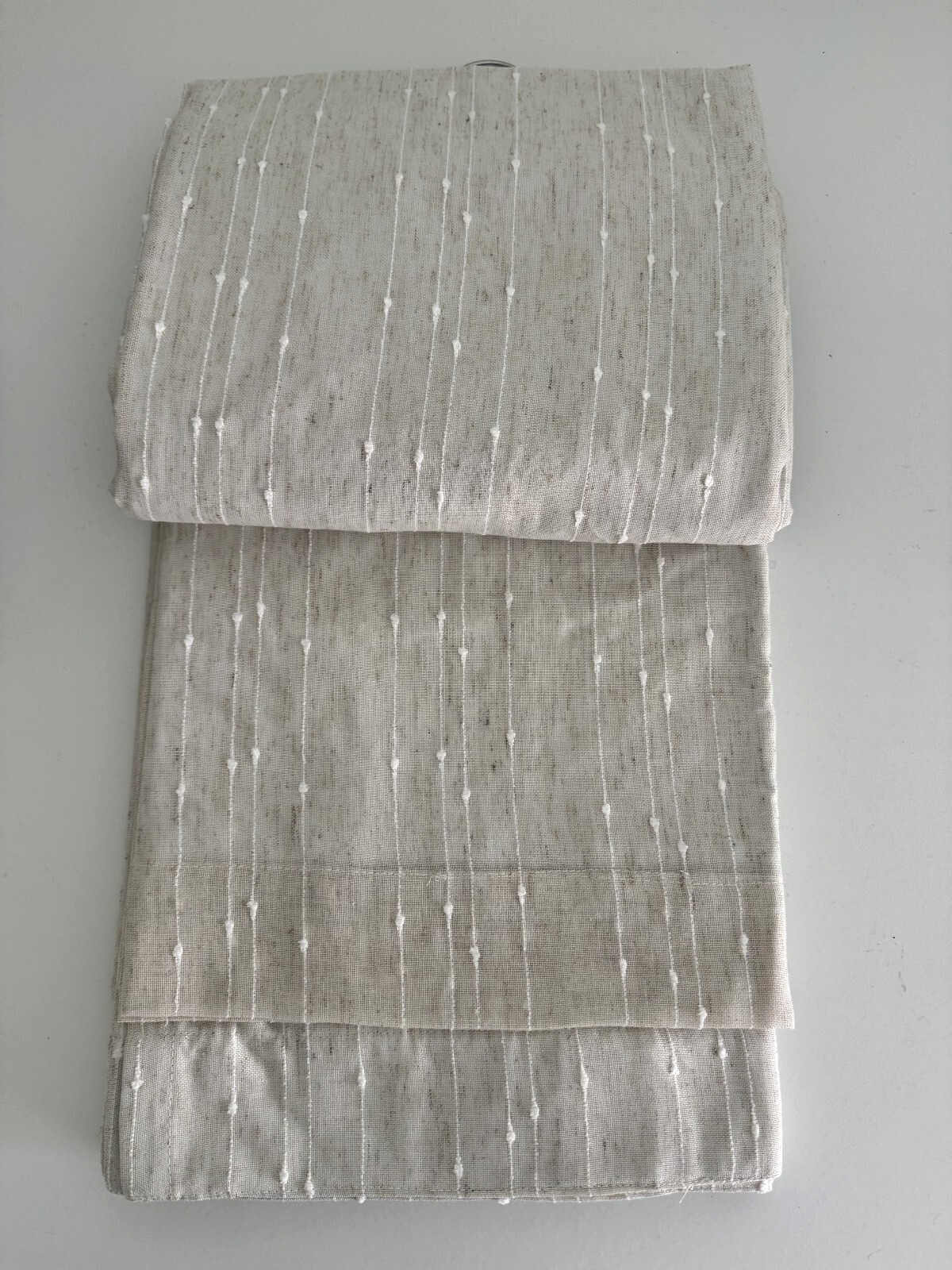 Ralph Lauren Window Curtains 2 Panels Blackout 54 x 96 Linen Blend Fully Lined