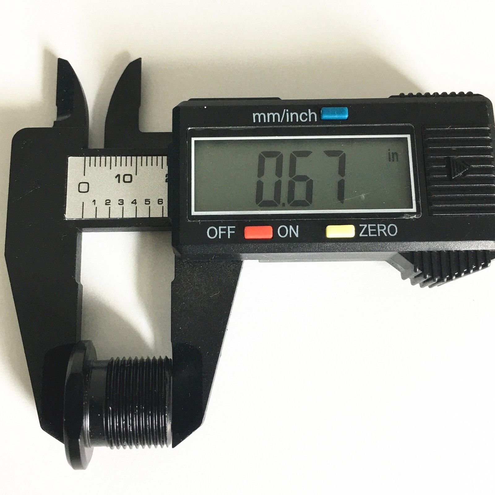 Thread Adapter 1/2 x 28 Thread Convert to 5/8x24 with Crush Washer Aluminum