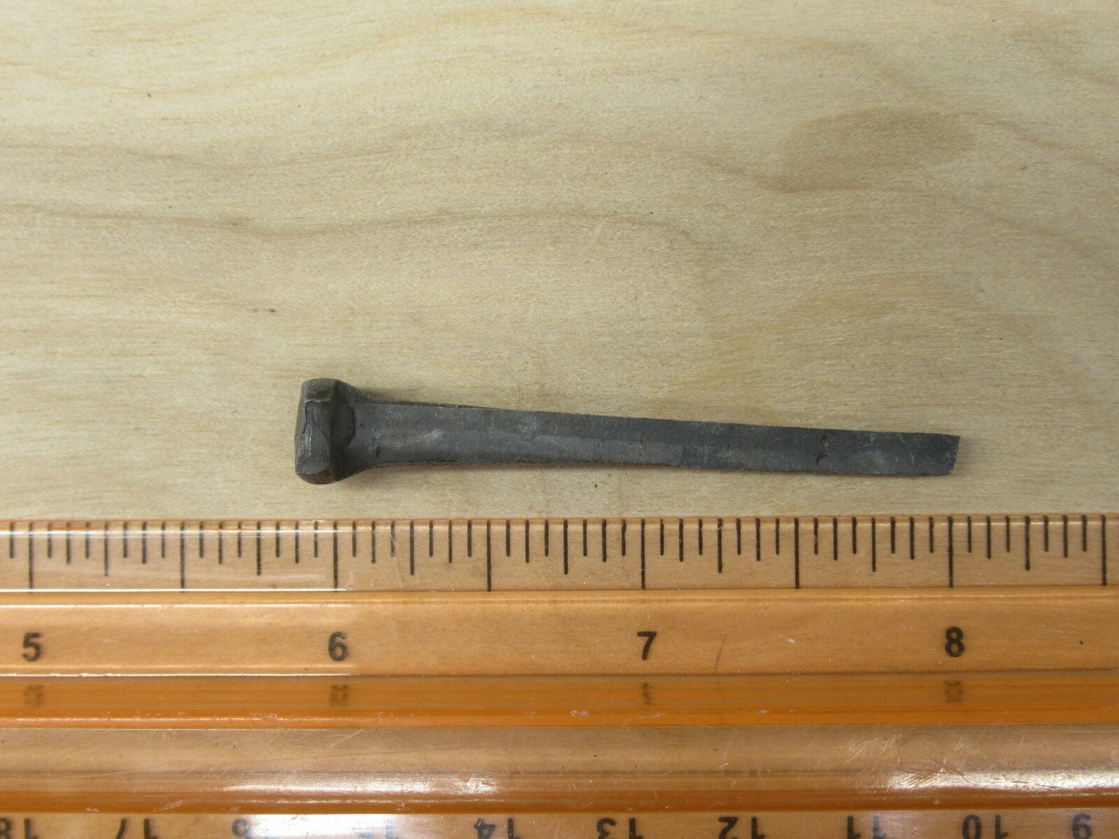 25 Rose Head Nails 2 Inch Decorative Wrought "PATINA" - Square Wrought head - 6d