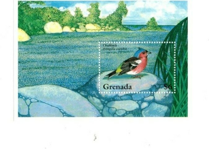 Grenada 1994 - Birds - Souvenir Stamp Sheet - Scott #2410 - MNH