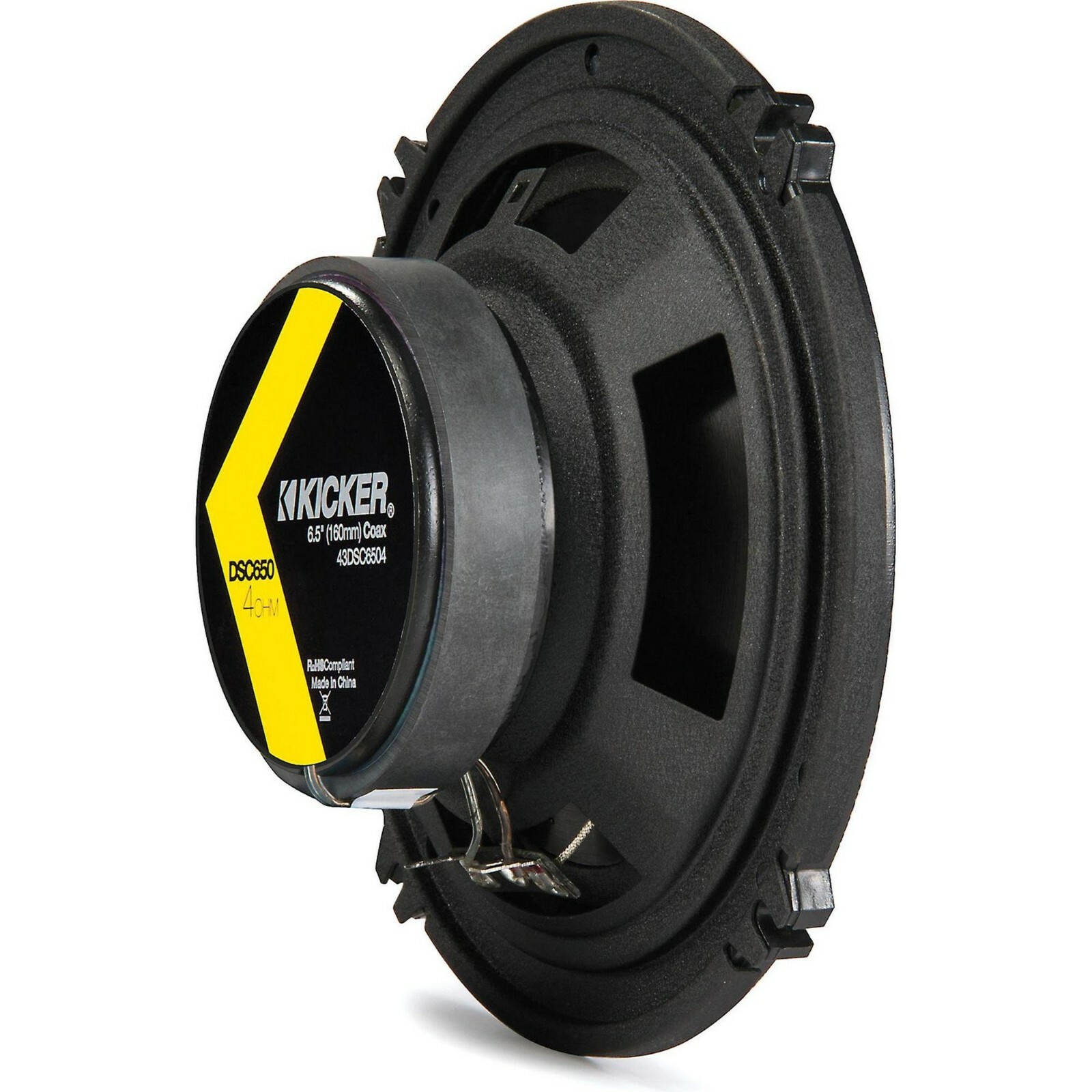 Kicker DS Series 6.5" 2-Way 240W Car Speakers *43DSC6504