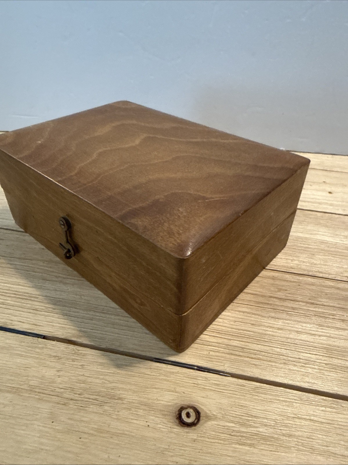 Vintage Bausch & Lomb Precision Machinist Spirit Level in Wood Case USA Rare