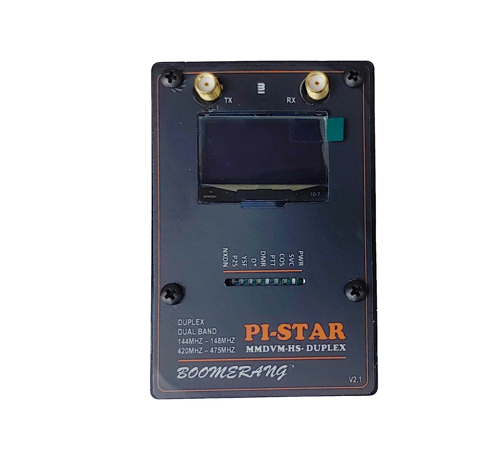 DMR Hotspot Duplex MMDVM TS1 & TS2 UHF Display Ethernet WIFI Boomerang HSPRO