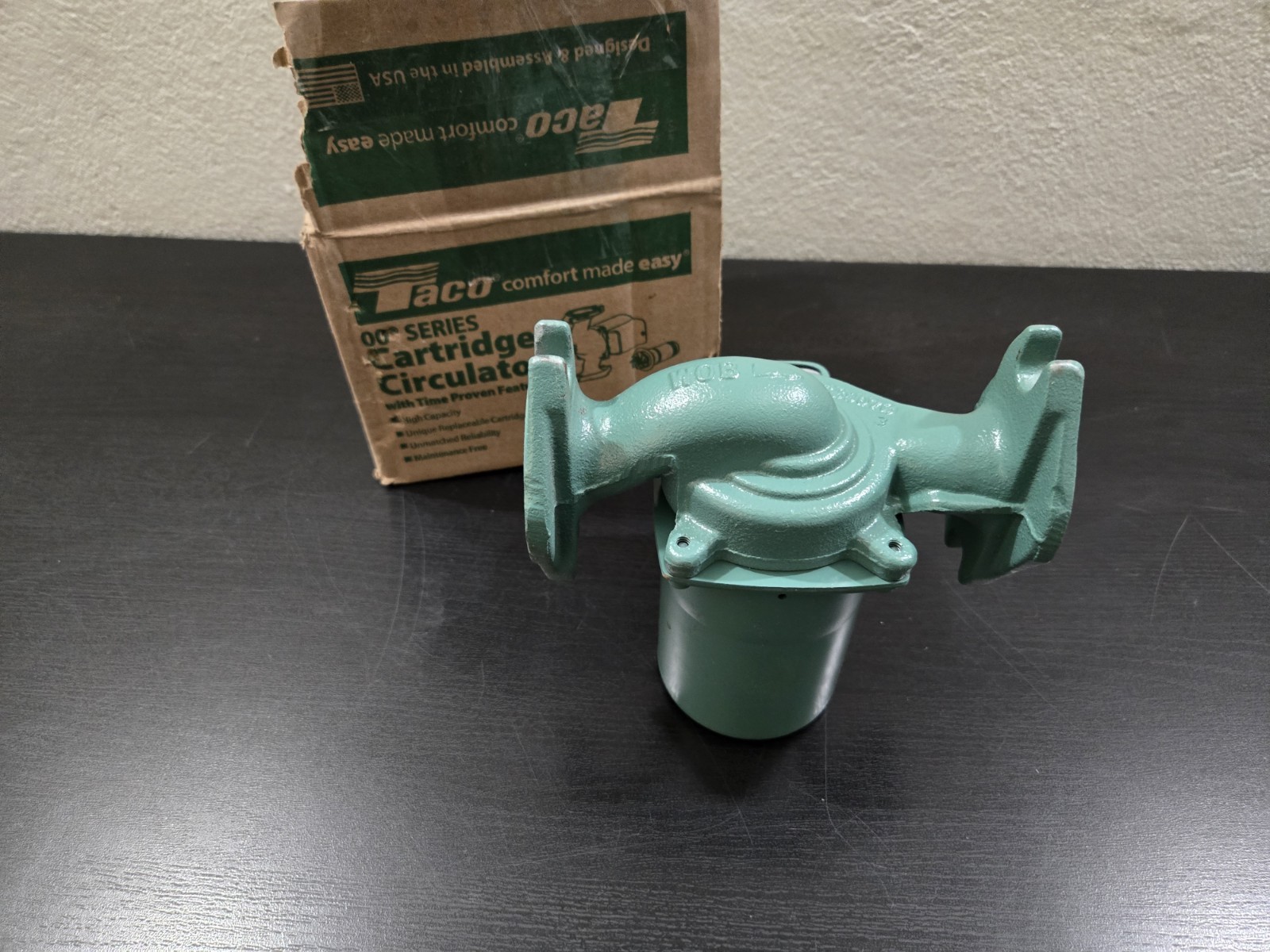 Taco 007-F5 Cast Iron Circulator, 1/25 HP - For Parts