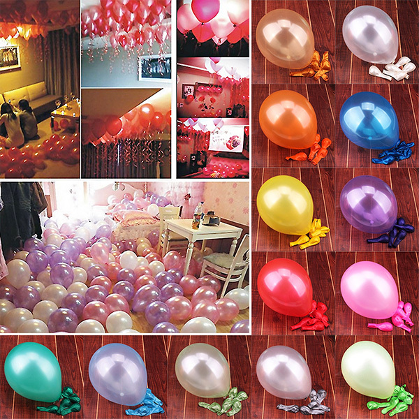 1 to 250 7" 22 Color High Quality Pearl Latex Thick Balloons Party Decoration US