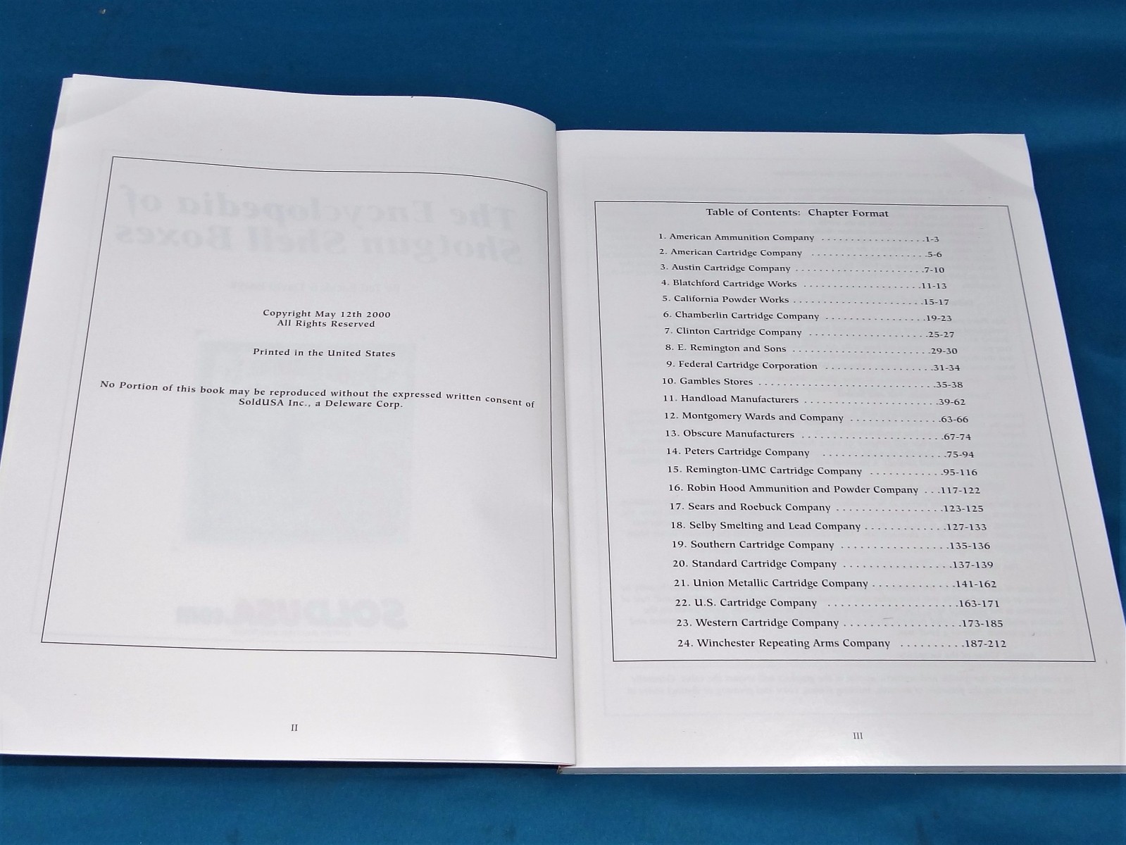 The Original Encyclopedia of Shotgun Shell Boxes, 2000 1st Edition, Out of Print