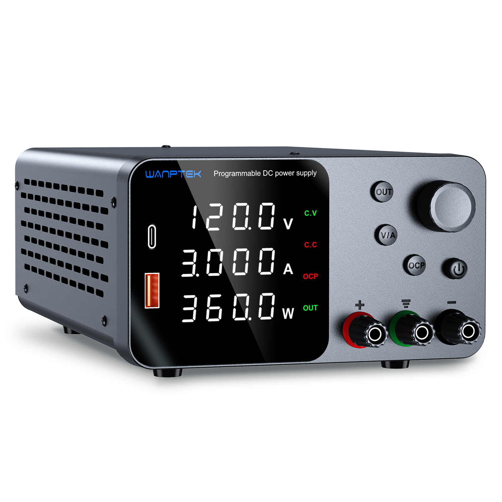 0-30V/60V/120 3A/5A/10A Adjustable DC Power Supply Veriable Lab Bench Switching