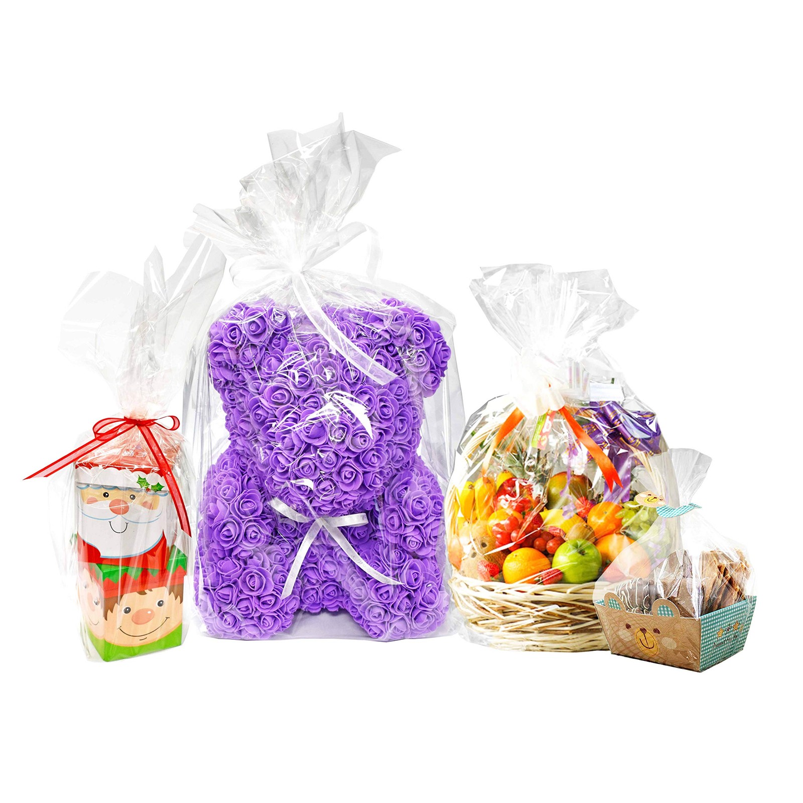 Craft And Party Clear Cellophane 1 Count (Pack of 1), - 16" x 100ft