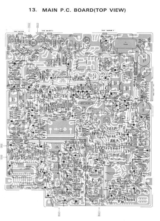 Realistic TRC-457/TRC-458 Capacitor rE-Cap Kit&Service Manual (PC-196BD)-Premium
