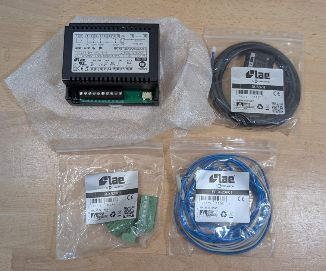 Temperature Control/Display/Probe Kit, LAE BR1 - 219716 - 802804 - 961525