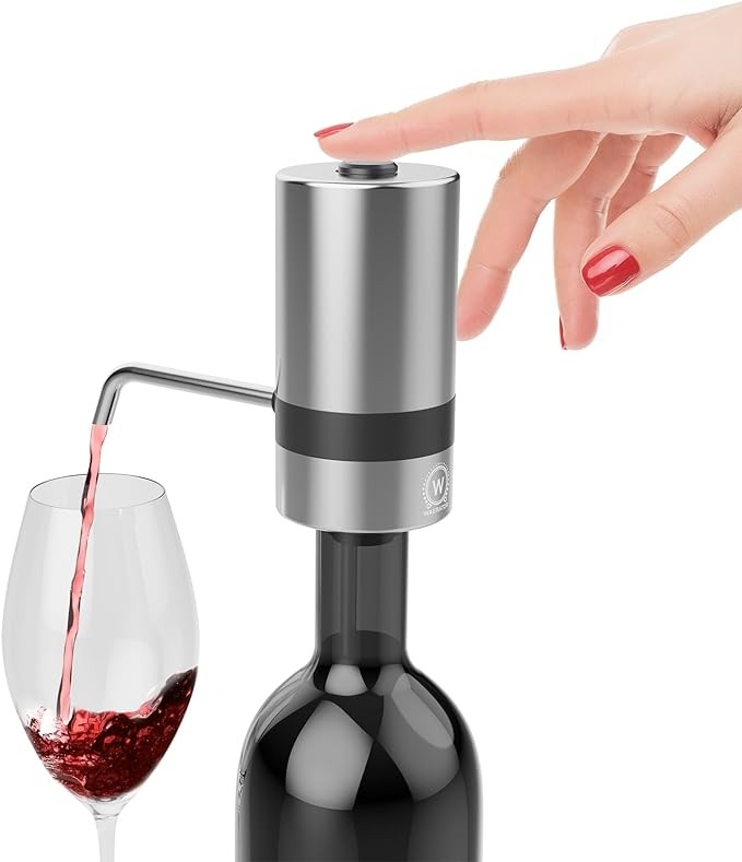 Waerator W2 Instant 1-Button Electric Wine Aerator Pourer Spout Automatic Wine D