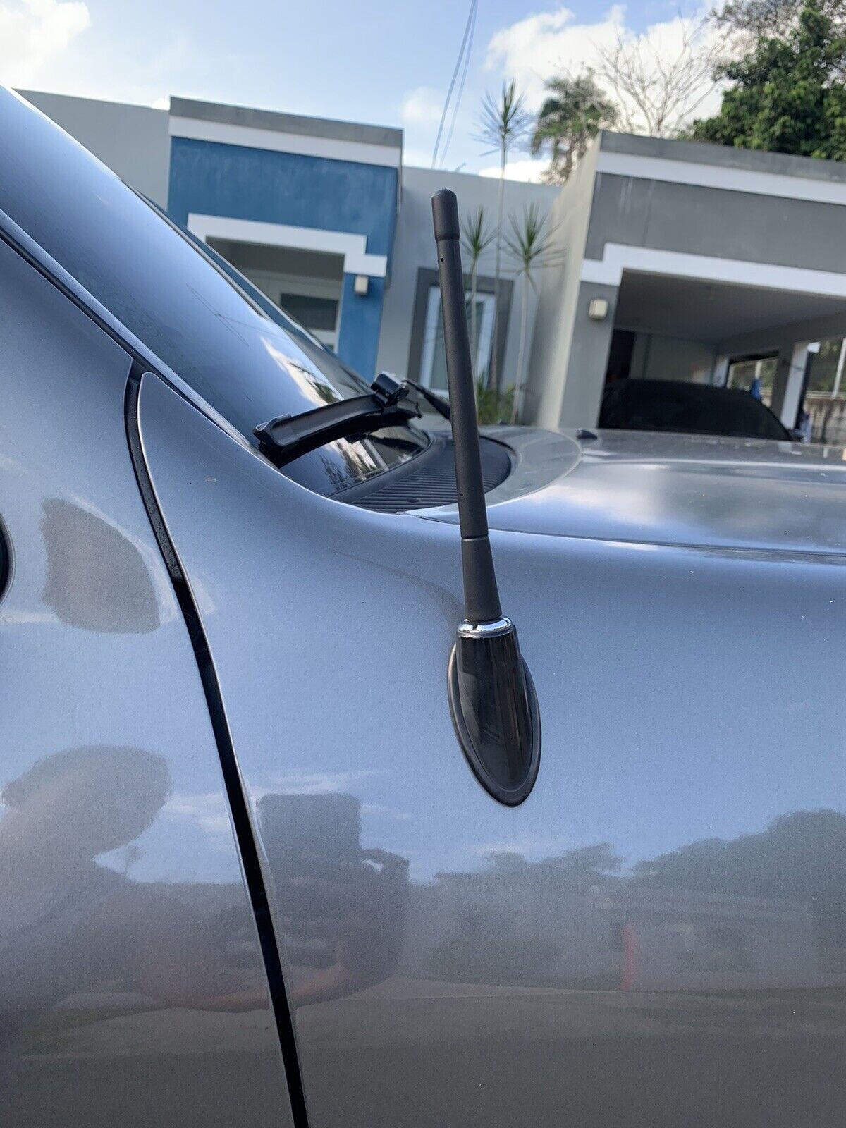 7" Short Black Antenna Mast Radio AM/FM for TOYOTA TUNDRA 2000-2020 Brand New