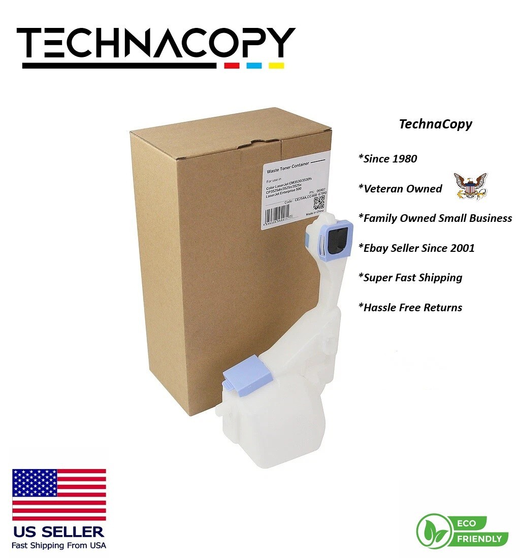 CE254A 504A WASTE TONER COLLECTION UNIT CONTAINER CM3530 CP3525 M551 M575 M570