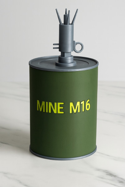 US Vietnam War Bounding Mine 1:1 Replica Prop Toy Stage Military Collectible NEW