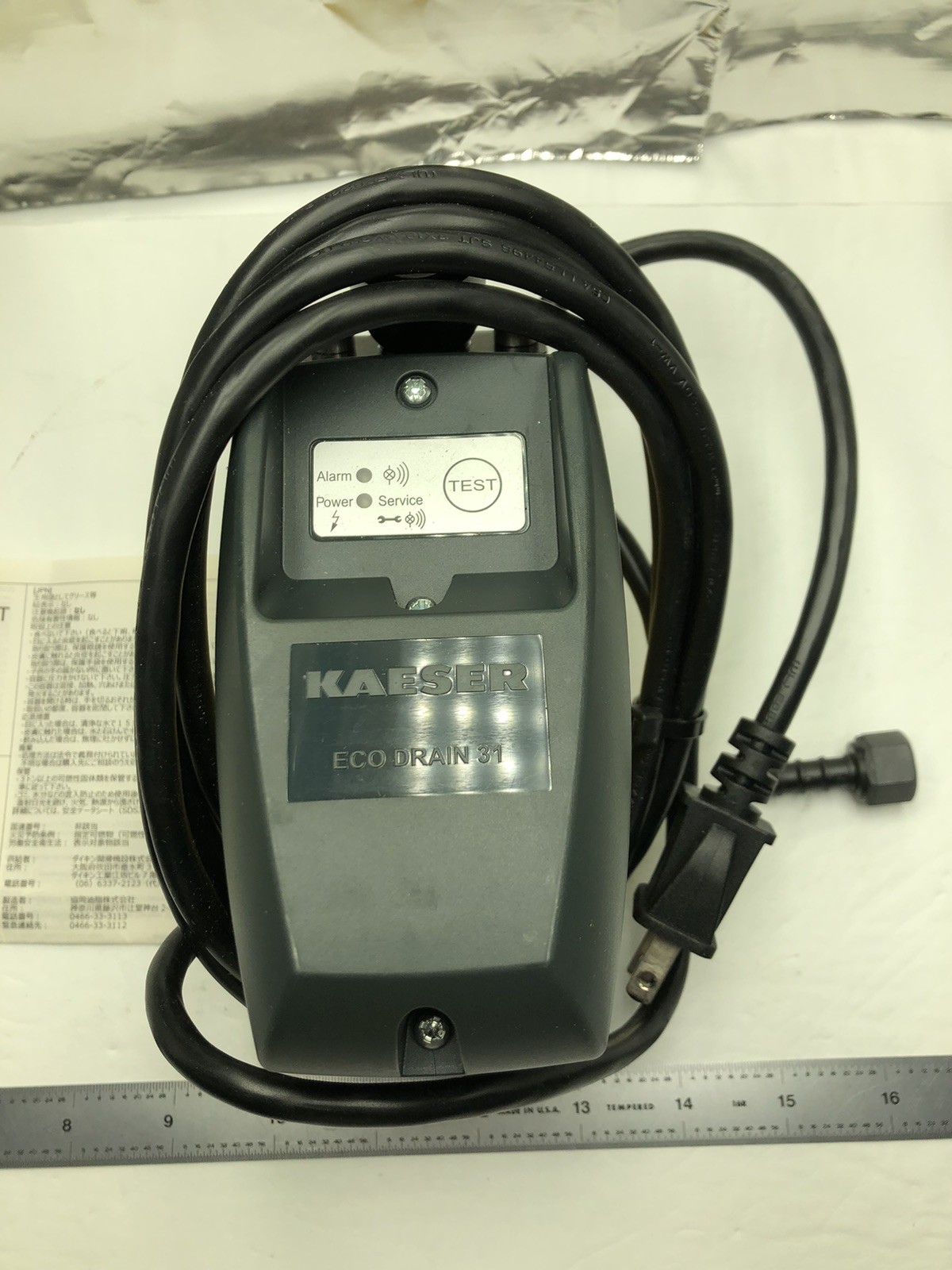 NEW/OLD STOCK KAESER 4023955 ECO DRAIN ANECODRAIN31 Electronic Condensate Drain