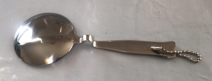 Brand New Licensed GUINNESS Beer Black And Tan Bartender's Pub Pouring Spoon