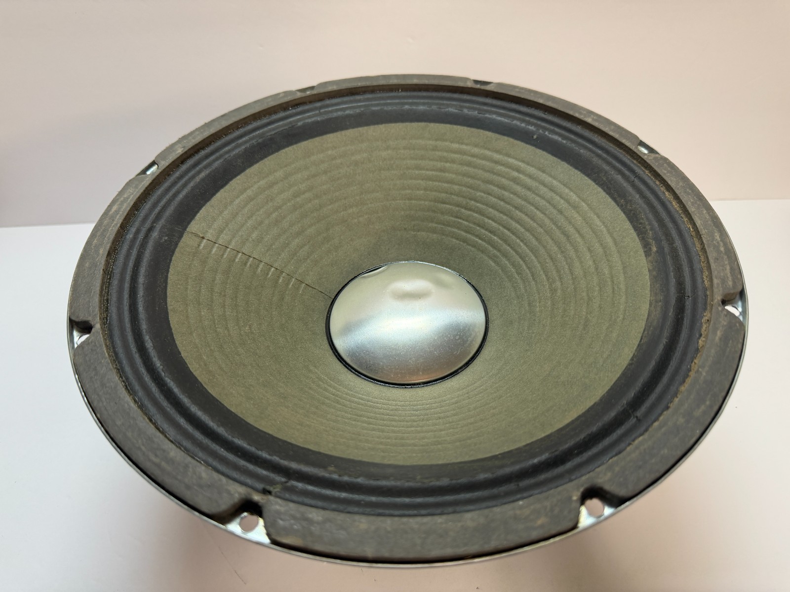 Utah 40-1314 12” Guitar Fender Speaker Bell Cover Vtg 1970's Aluminum Dust Cap