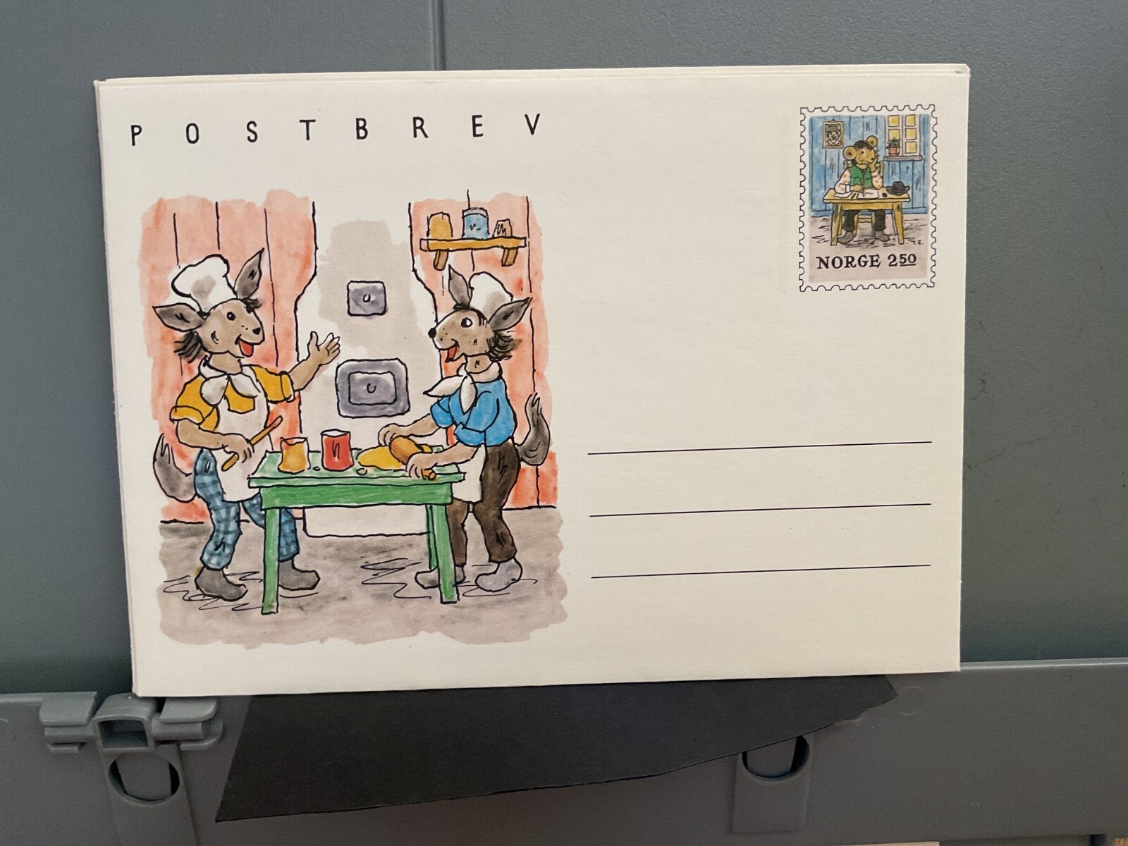 Norway mint unused Postbrev letter 5 postal items A23899