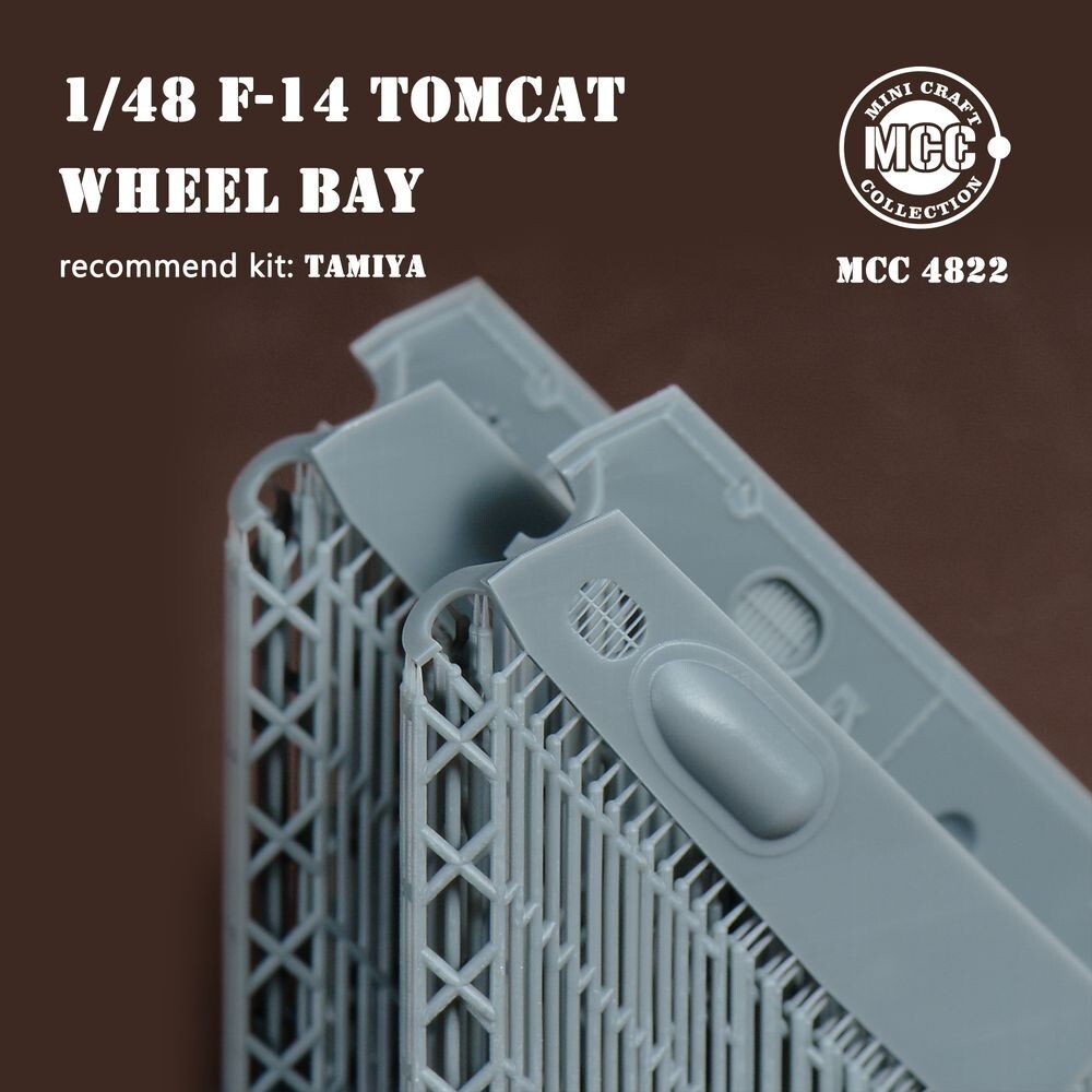 MCC 4822 1/48 F-14Tomcat Wheel Bay for TAMIYA