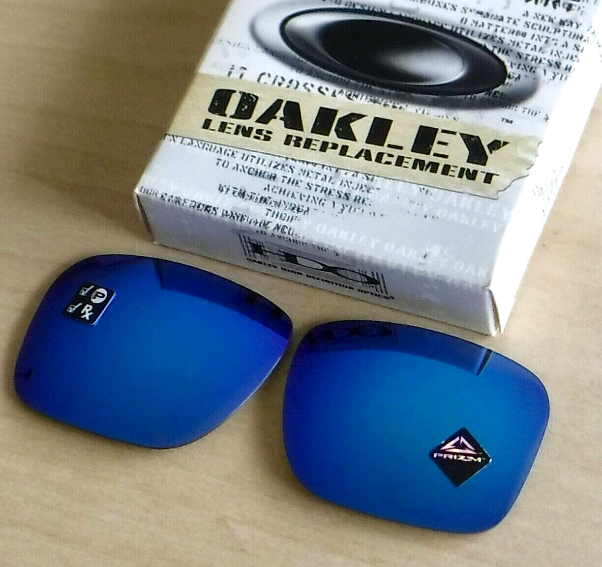 Oakley Holbrook Metal Sunglasses 4123 Polarized Prizm Sapphire Replacement Lens